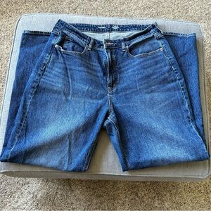 Old Navy Curvy Sky-High Wide Leg Jeans 16